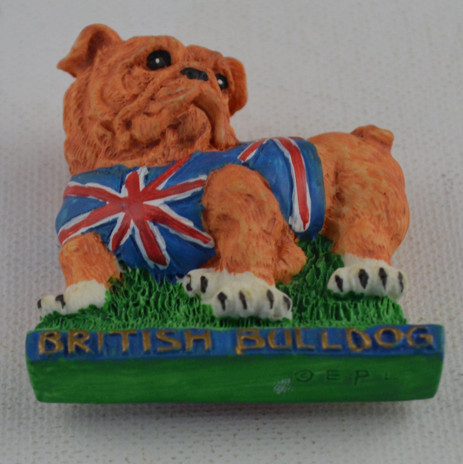 FOUR BRITISH BULLDOG FRIDGE MAGNETS CUGGLY WUGGLIES COLLECTION(SHOP CLEARANCE) - TMD167207