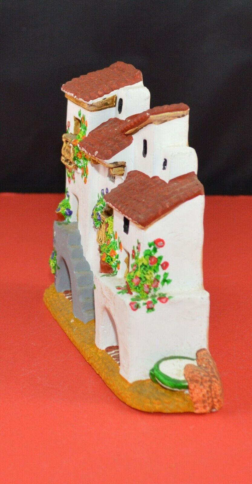 HAND MADE HAND DECORATED HANGING HOUSE DECORATIVE ORNAMENT - TMD167207