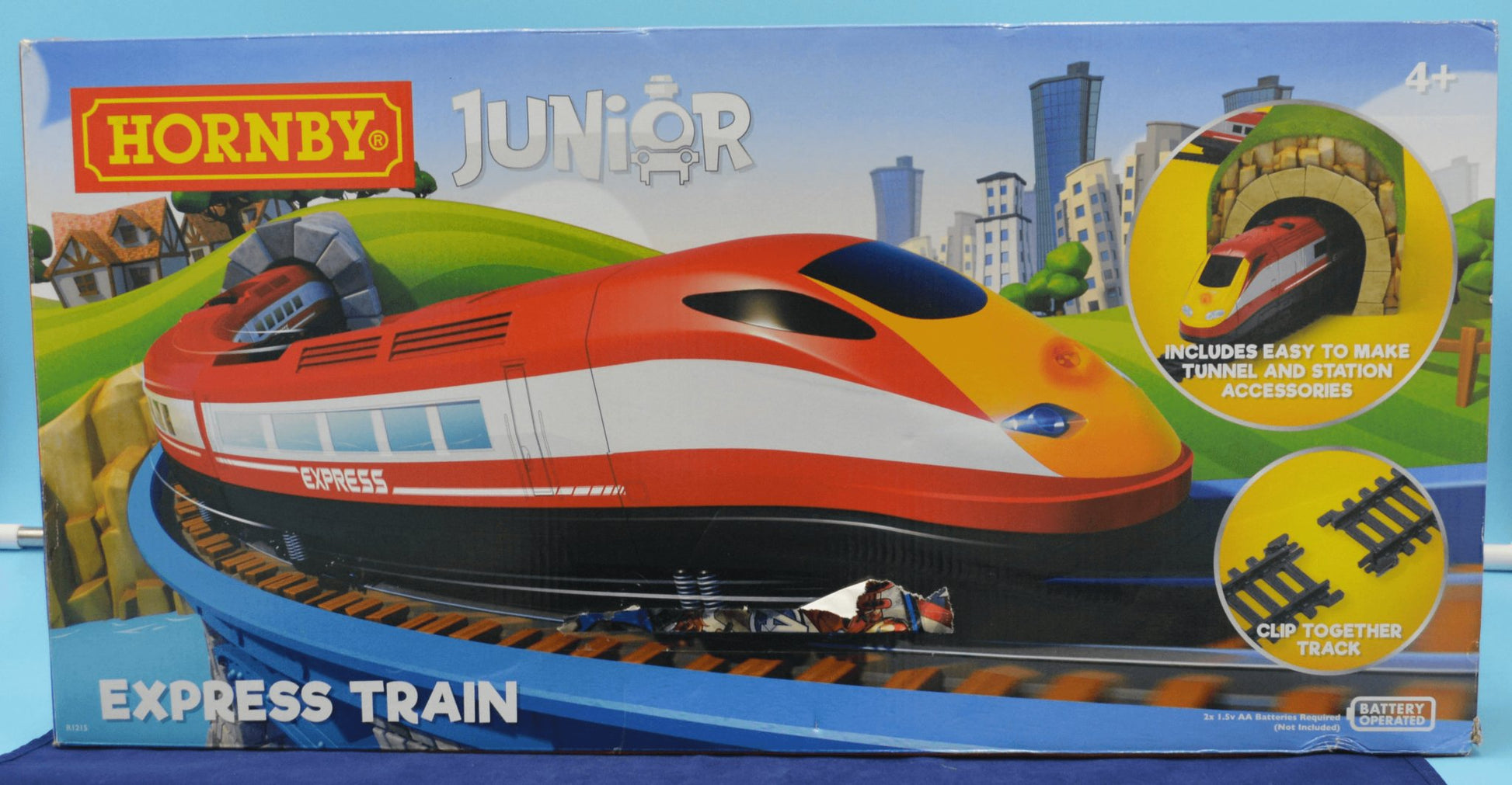 HORNBY JUNIOR BATTERY OPERATED EXPRESS TRAIN SET - TMD167207