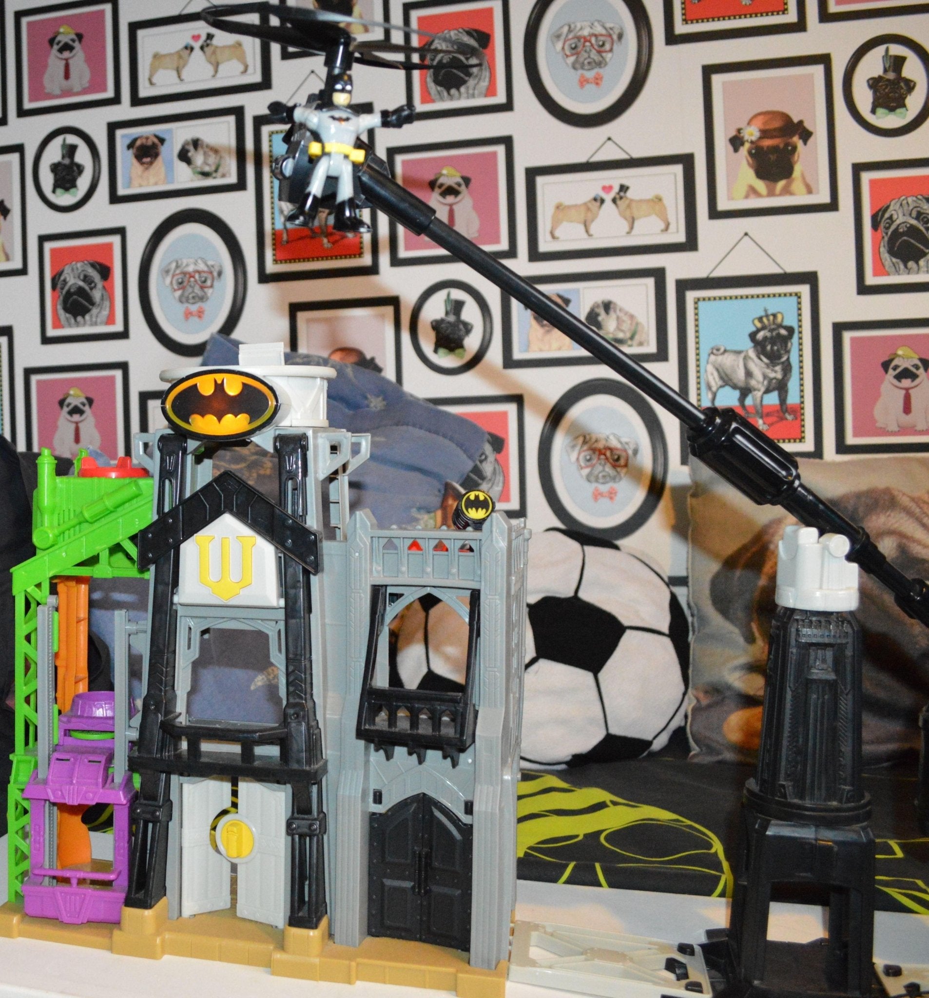 IMAGINEXT SUPER HERO FLIGHT CITY PLAY SET DHT62T/DNY07T/DTP30 BATMAN & SUPERMAN - TMD167207