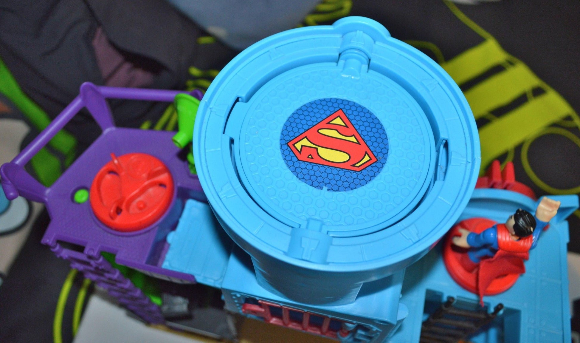 IMAGINEXT SUPER HERO FLIGHT CITY PLAY SET DHT62T/DNY07T/DTP30 BATMAN & SUPERMAN - TMD167207