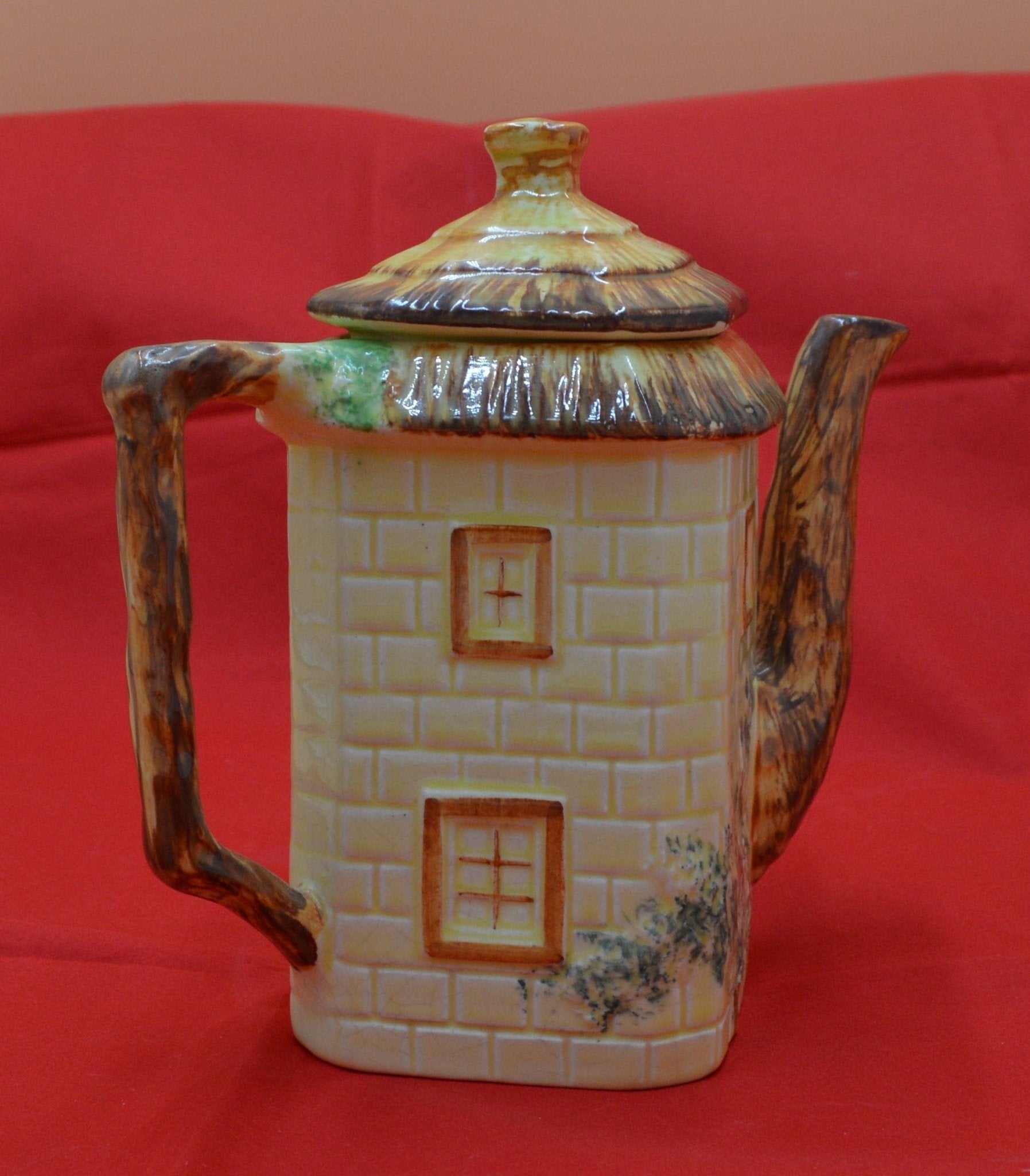 KEELE STREET POTTERY COTTAGEWARE TALL TEAPOT/COFFEE POT (PREVIOUSLY OWNED) GOOD CONDITION - TMD167207