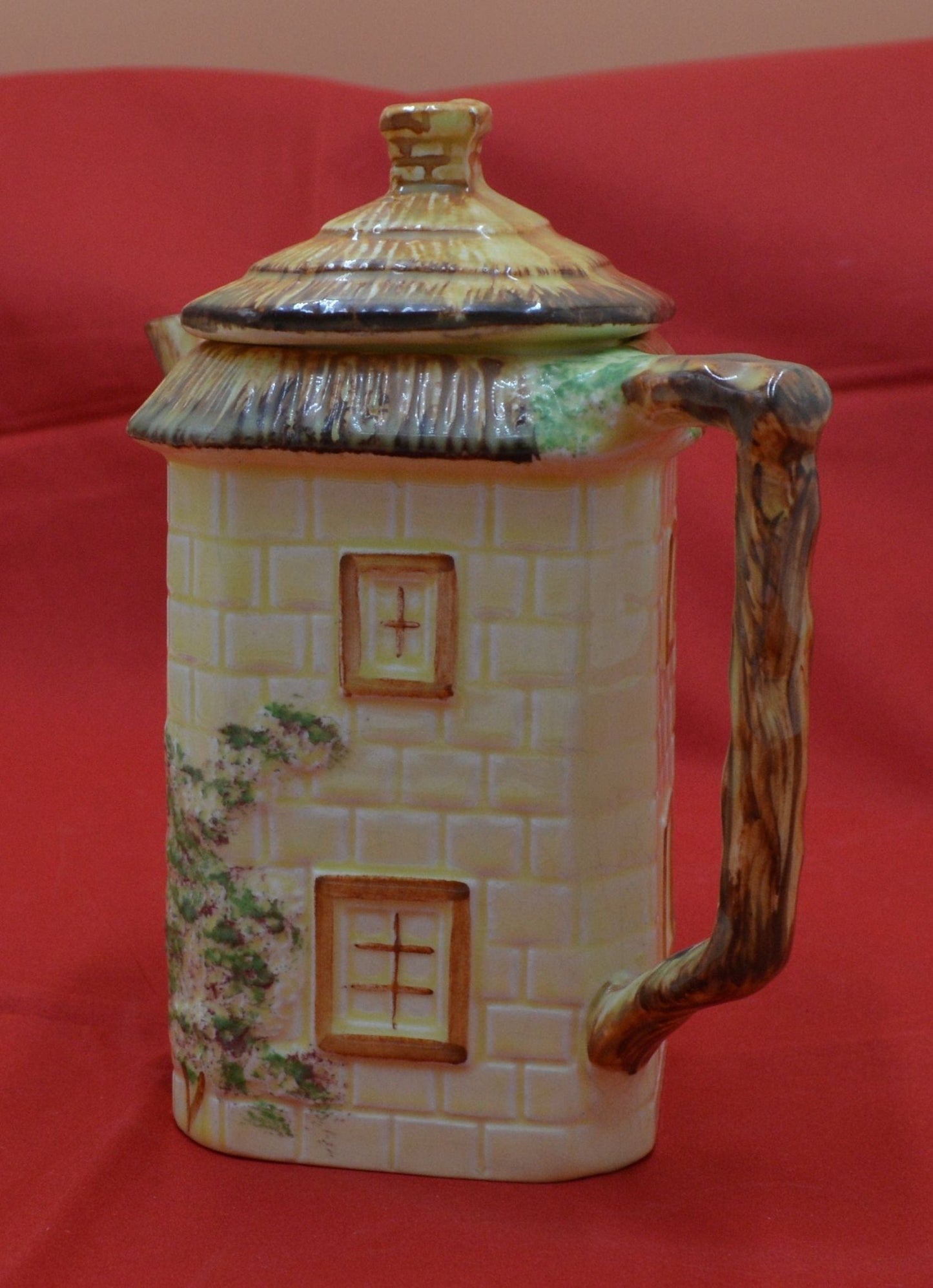 KEELE STREET POTTERY COTTAGEWARE TALL TEAPOT/COFFEE POT (PREVIOUSLY OWNED) GOOD CONDITION - TMD167207