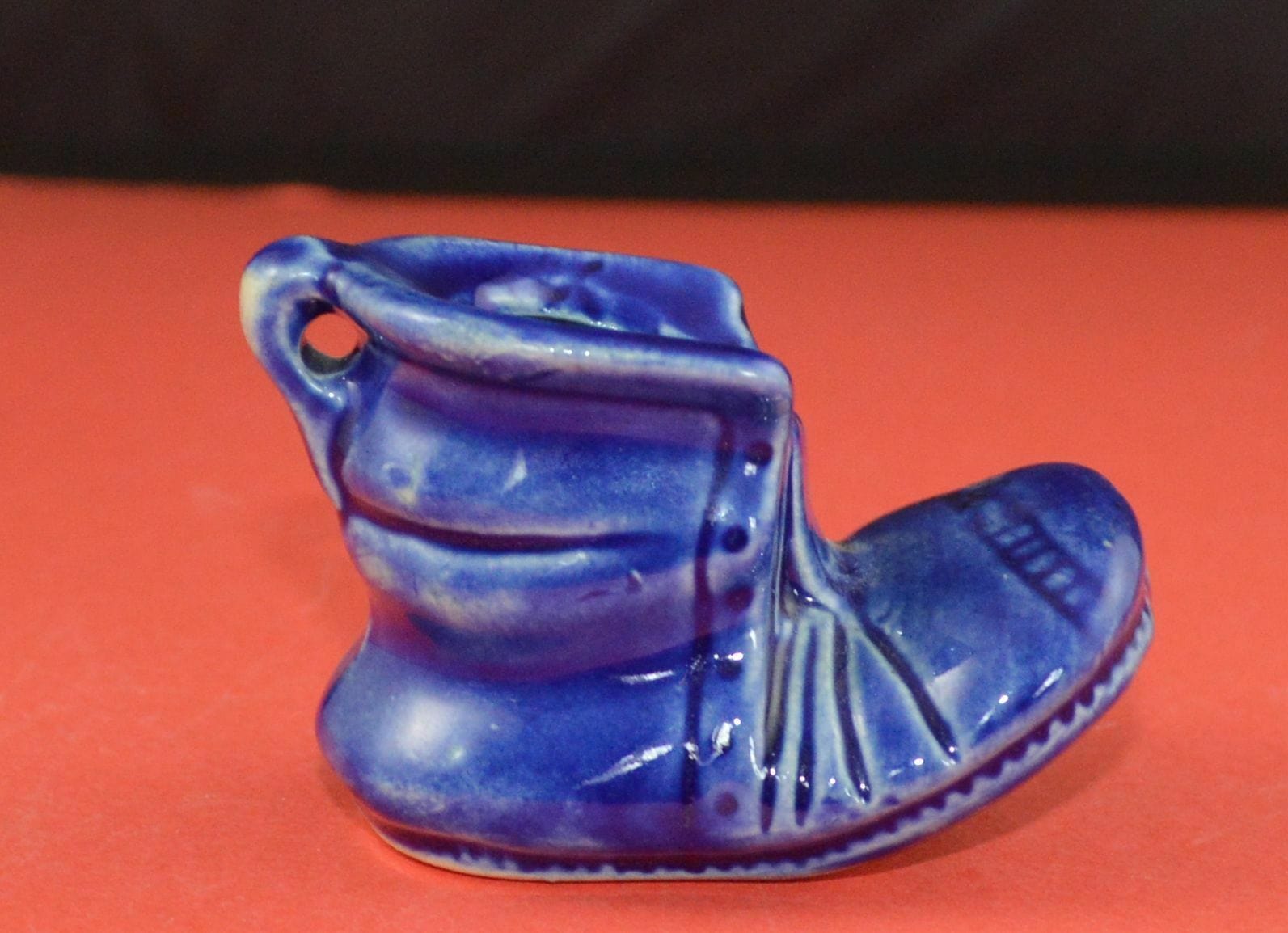 ORNAMENTAL BLUE BOOT(PREVIOUSLY OWNED) GOOD CONDITION - TMD167207