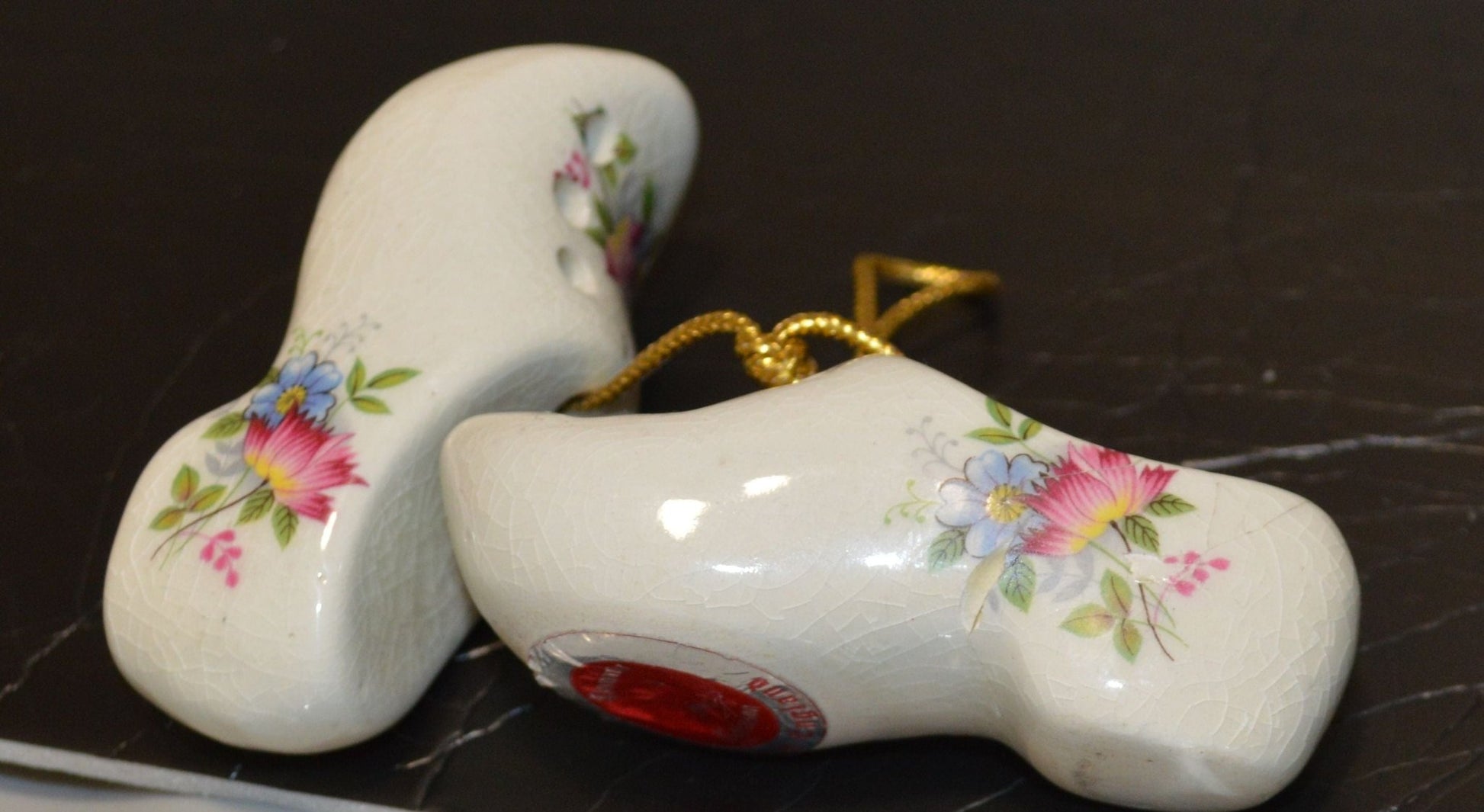 ORNAMENTAL BOOTS WITH A FLORAL DESIGN SEVEN SINGLE BOOTS AND ONE PAIR OF CLOGS(PREVIOUSLY OWNED) GOOD CONDITION - TMD167207