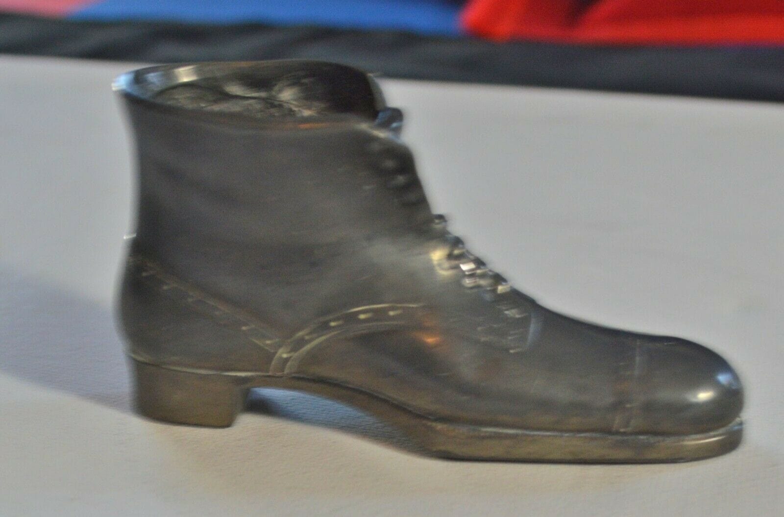 ORNAMENTAL PEWTER SHOES(PREVIOUSLY OWNED) GOOD CONDITION - TMD167207