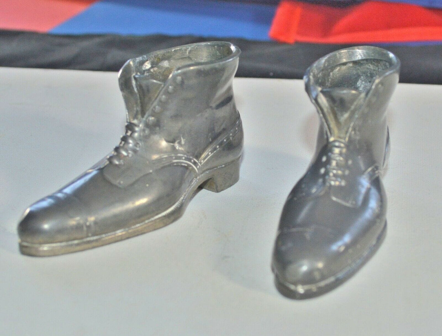 ORNAMENTAL PEWTER SHOES(PREVIOUSLY OWNED) GOOD CONDITION - TMD167207