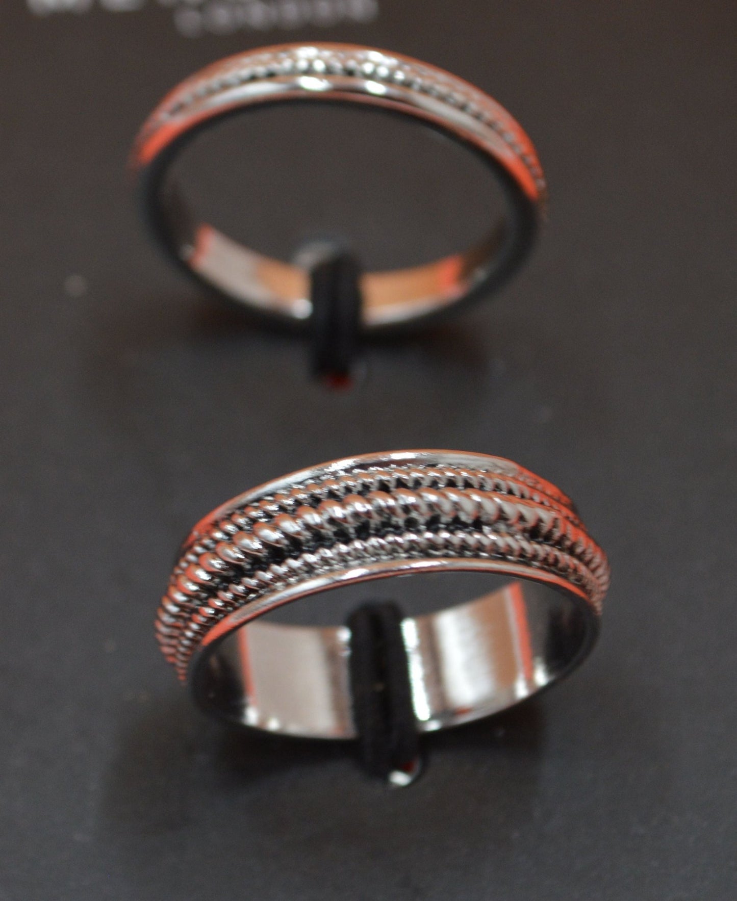 RINGS BURTON MENSWEAR TWO RING SET SIZE LARGE - TMD167207