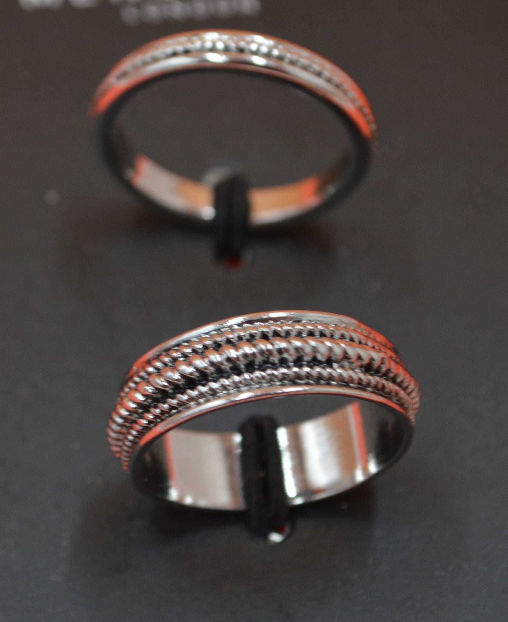 RINGS BURTON MENSWEAR TWO RING SET SIZE LARGE - TMD167207
