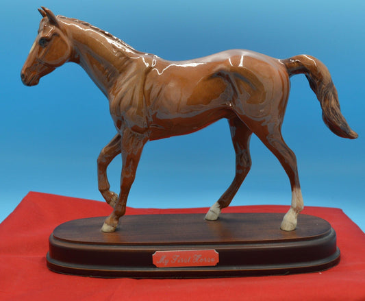 ROYAL DOULTON HAND MADE SCULPTURE MY FIRST HORSE - TMD167207