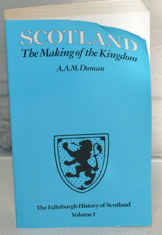 SECONDHAND BOOK SCOTLAND THE MAKING OF THE KINGDOM THE EDINBURGH HISTORY OF SCOTLAND VOL 1(PREVIOUSLY OWNED) GOOD CONDITION - TMD167207