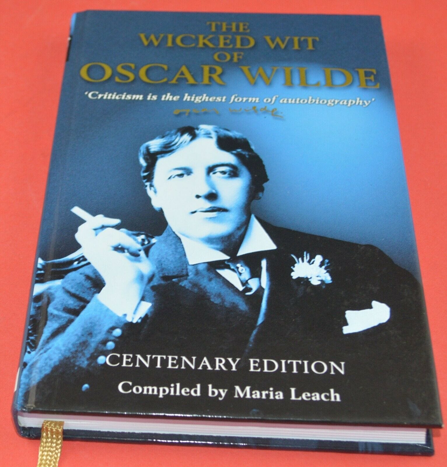 SECONDHAND BOOK THE WICKED WIT OF OSCAR WILDE CENTENARY EDITION(PREVIOUSLY OWNED)GOOD CONDITION - TMD167207