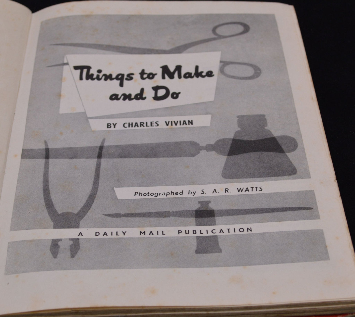 SECONDHAND BOOK THINGS TO MAKE & DO by CHARLES VIVIAN GOOD CONDITION - TMD167207