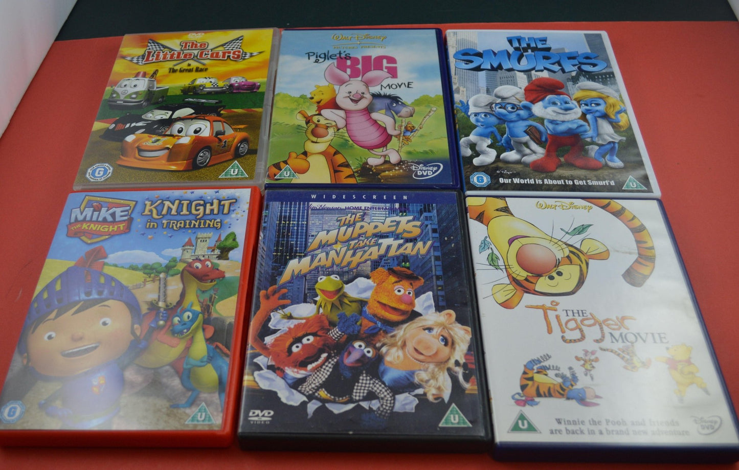 SIX CHILDREN'S DVD'S(PREVIOUSLY OWNED) GOOD CONDITION - TMD167207