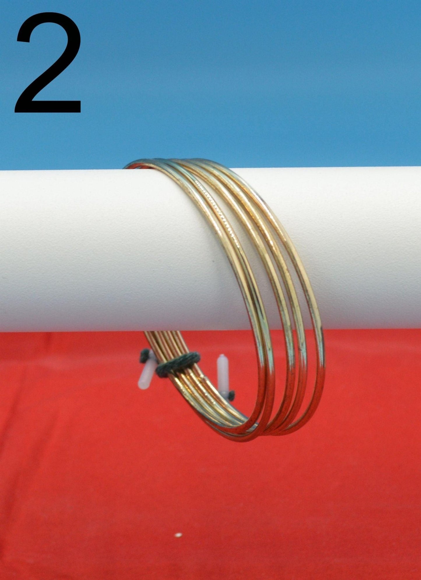 SIX METAL BANGLE BRACELET SETS TO CHOOSE FROM - TMD167207