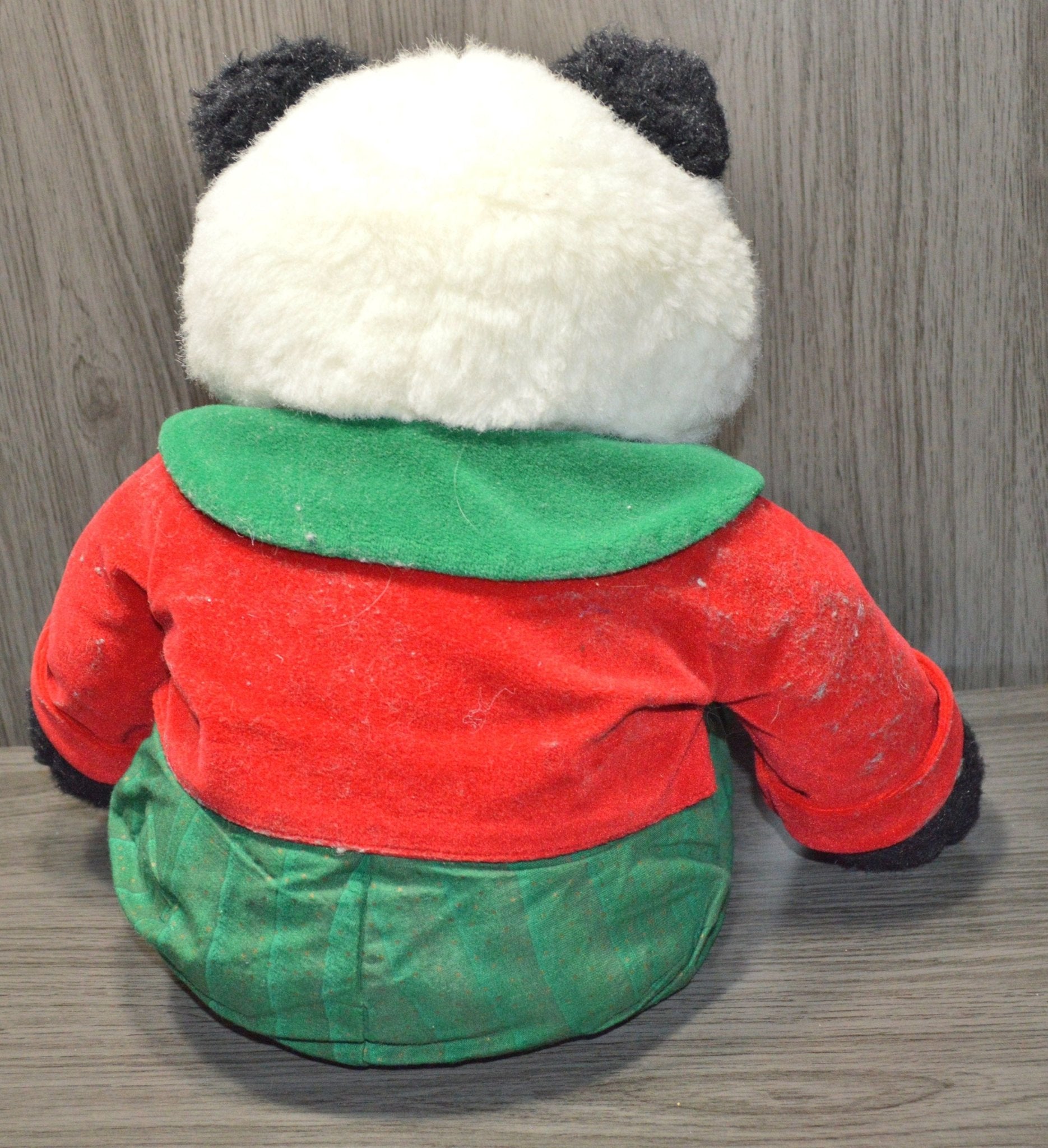 SOFT TOY ALLDERS CHRISTMAS PANDA(PREVIOUSLY OWNED)GOOD CONDITION - TMD167207