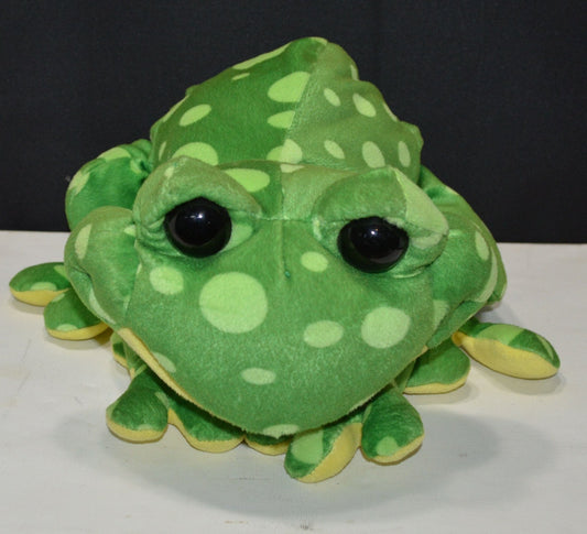SOFT TOY GREEN FROG(PREVIOUSLY OWNED) GOOD CONDITION - TMD167207