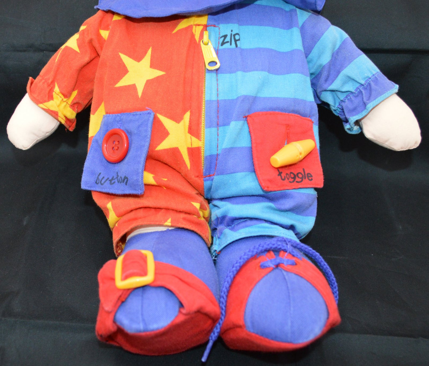 SOFT TOY LEARN TO DRESS CLOWN - TMD167207