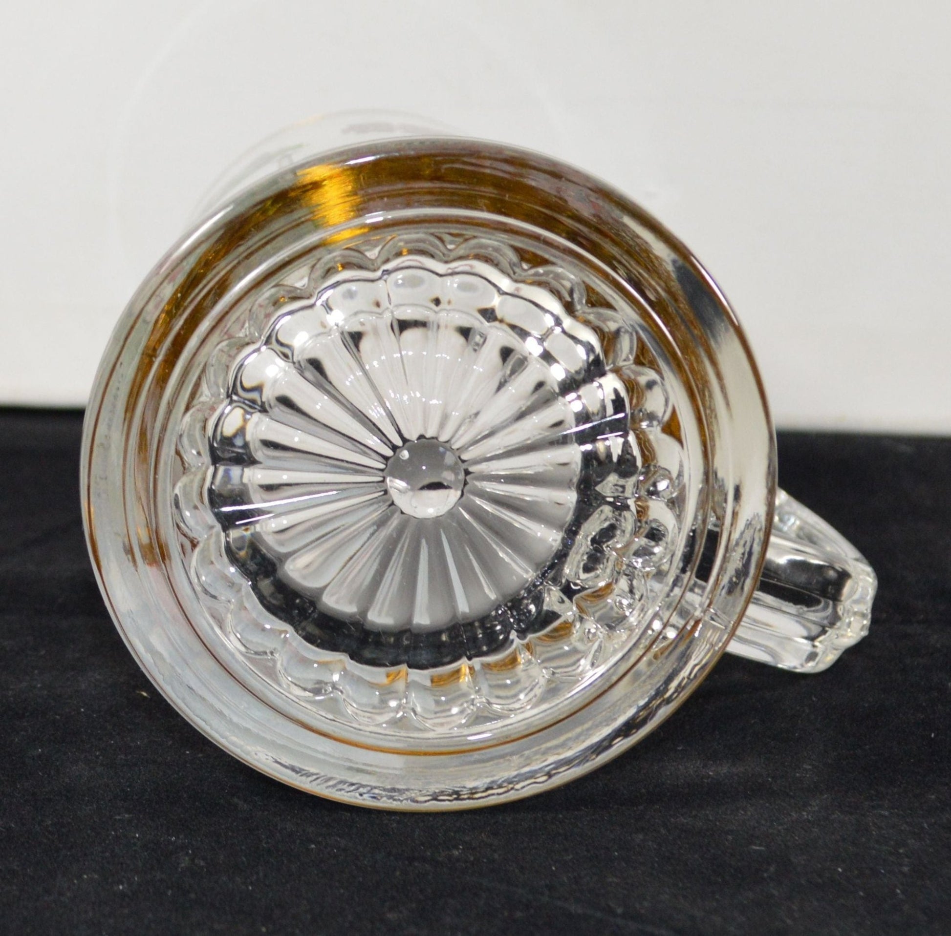 SOUVENIR GLASS TANKARD LONDON(PREVIOUSLY OWNED) VERY GOOD CONDITION - TMD167207