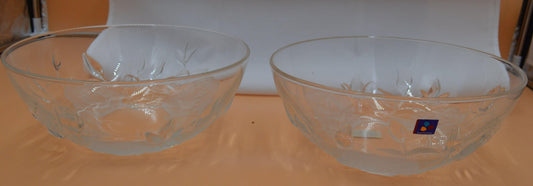 TABLEWARE TWO LUMINARC SCARLETT SATINE FRUIT BOWLS - TMD167207