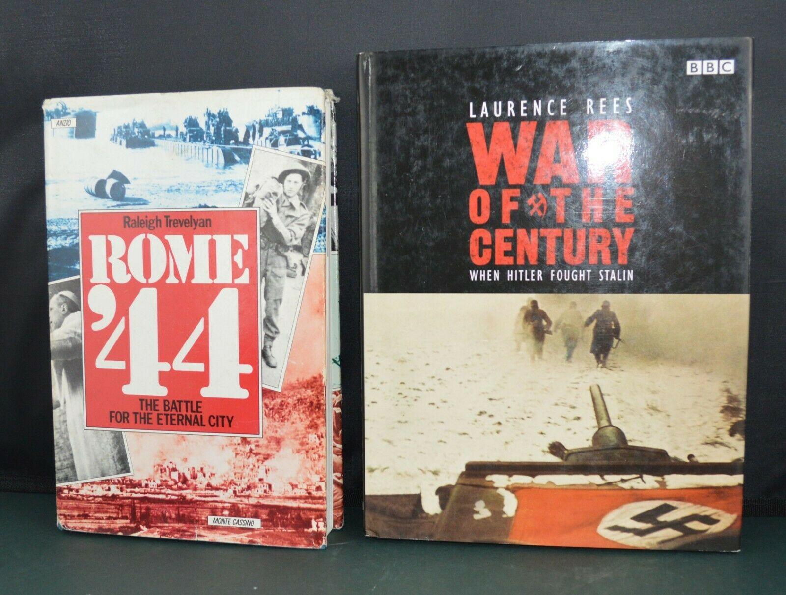 TWO BOOKS WAR OF THE CENTURY & ROME '44 THE BATTLE FOR THE ETERNAL CITY - TMD167207