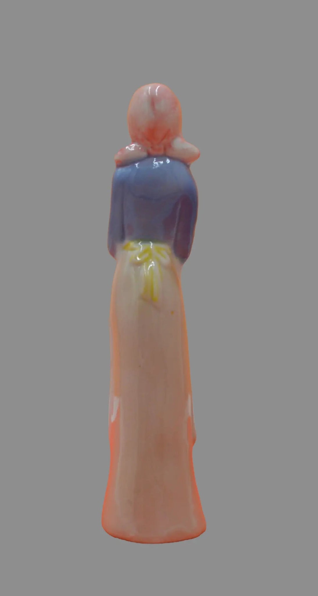 Two Decorative Blue and White Lady Figurines - TMD167207