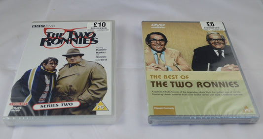 TWO SEALED DVD'S THE BEST OF THE TWO RONNIES & TWO RONNIES SERIES 2(PREVIOUSLY OWNED)GOOD CONDITION - TMD167207
