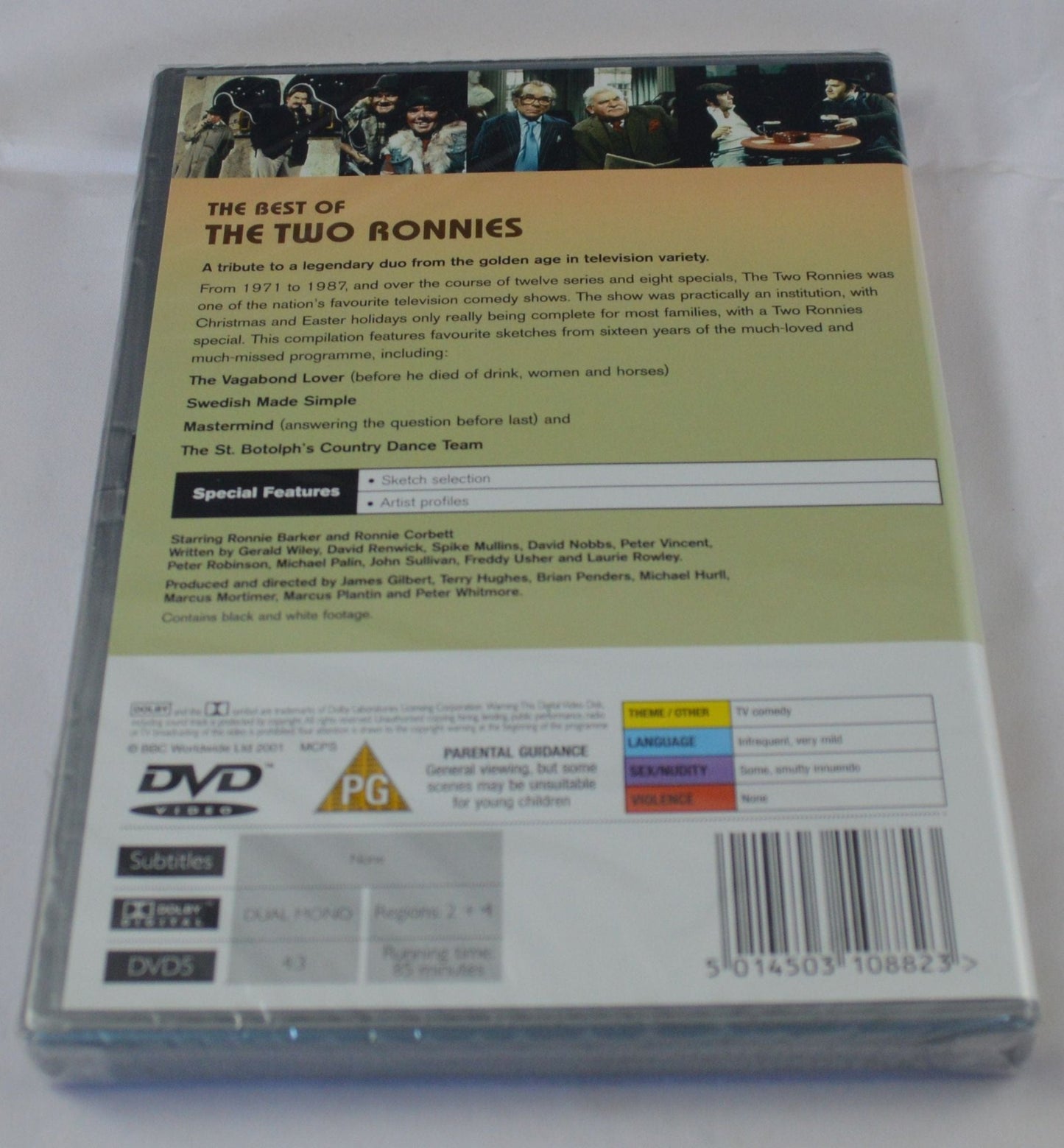 TWO SEALED DVD'S THE BEST OF THE TWO RONNIES & TWO RONNIES SERIES 2(PREVIOUSLY OWNED)GOOD CONDITION - TMD167207