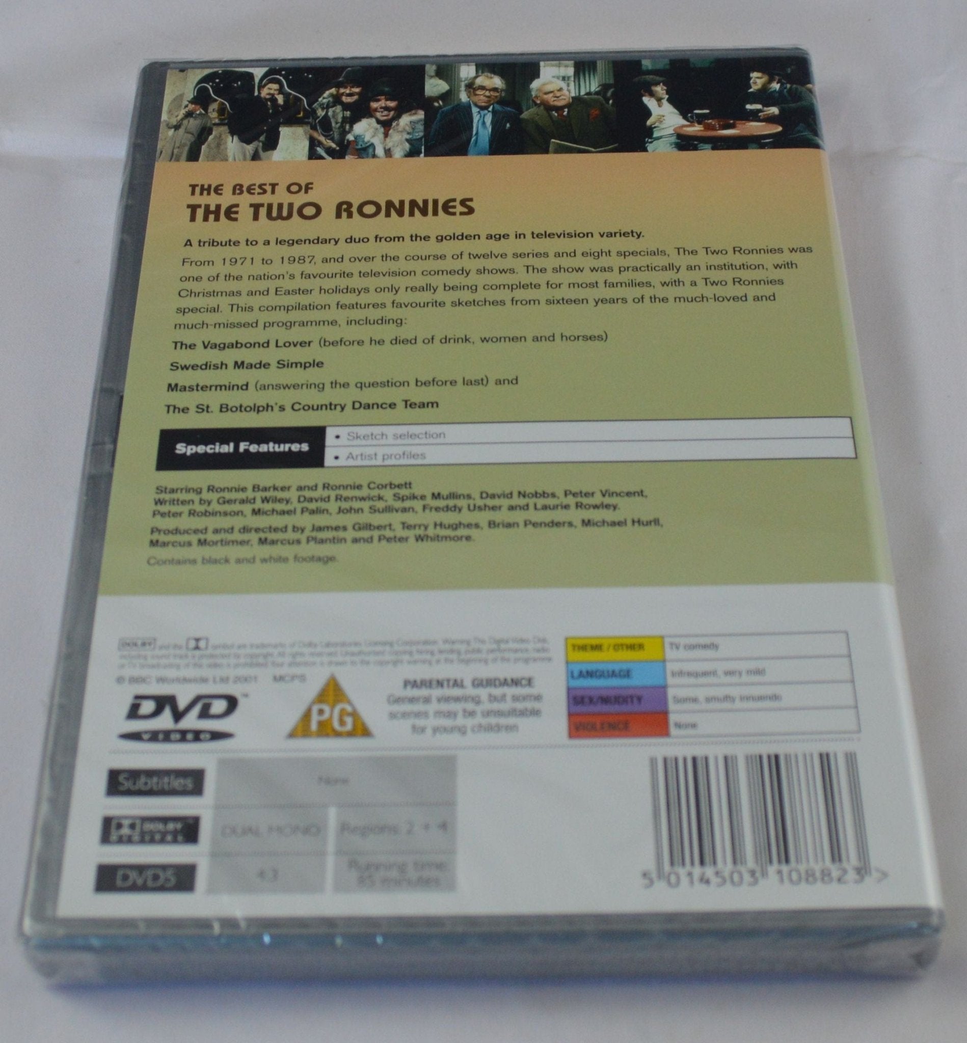 TWO SEALED DVD'S THE BEST OF THE TWO RONNIES & TWO RONNIES SERIES 2(PREVIOUSLY OWNED)GOOD CONDITION - TMD167207