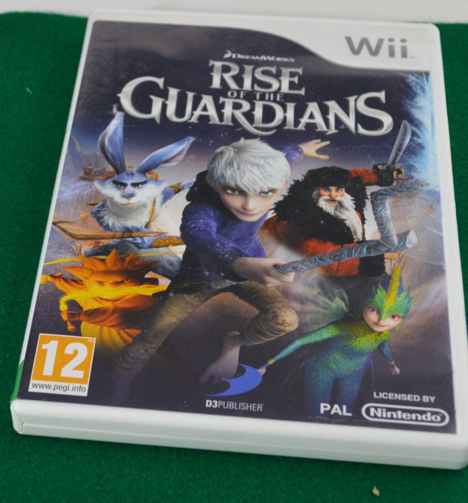 TWO Wii GAMES RISE OF THE GUARDIANS & KABOOKII - TMD167207