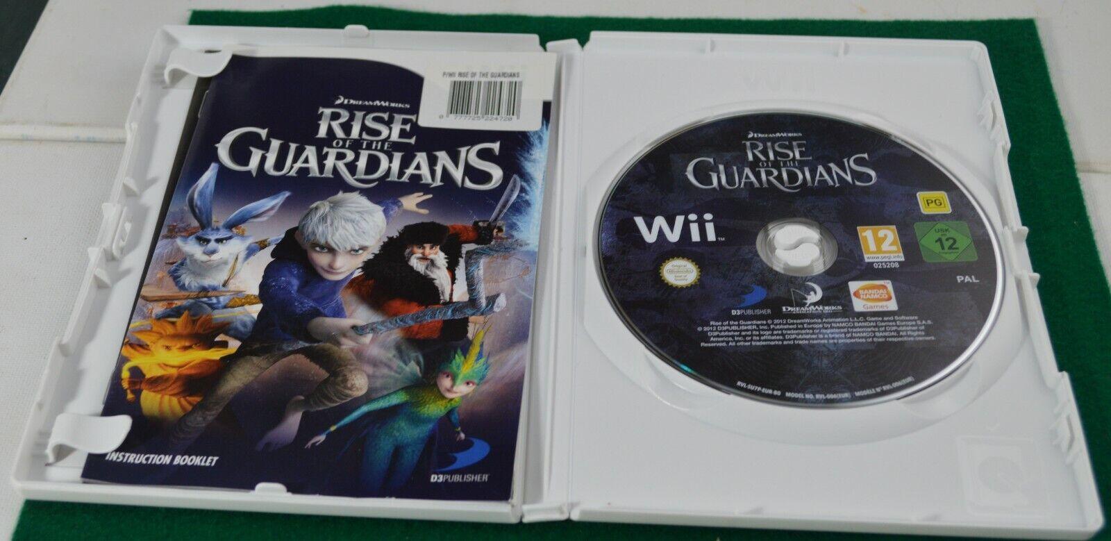 TWO Wii GAMES RISE OF THE GUARDIANS & KABOOKII - TMD167207