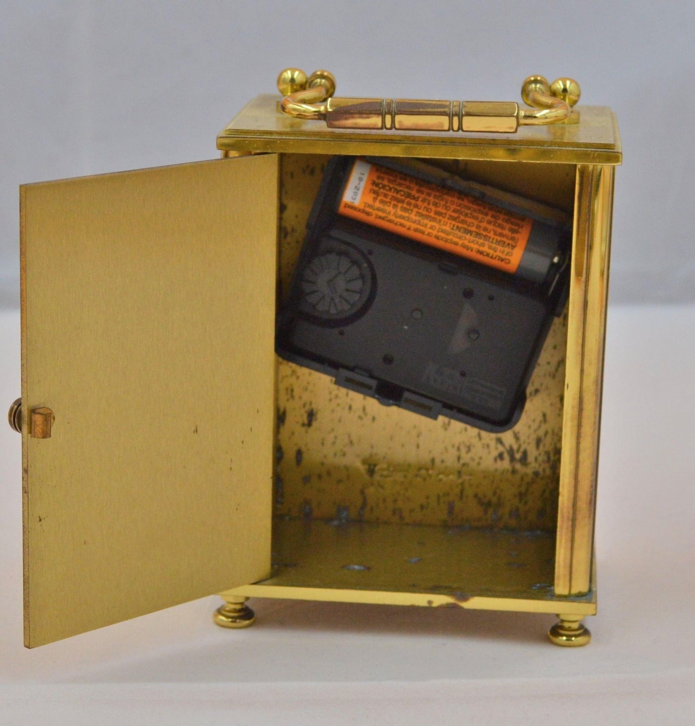 WEISS CLOCKS LTD H. SAMUEL BRASS CARRIAGE CLOCK TMD167207